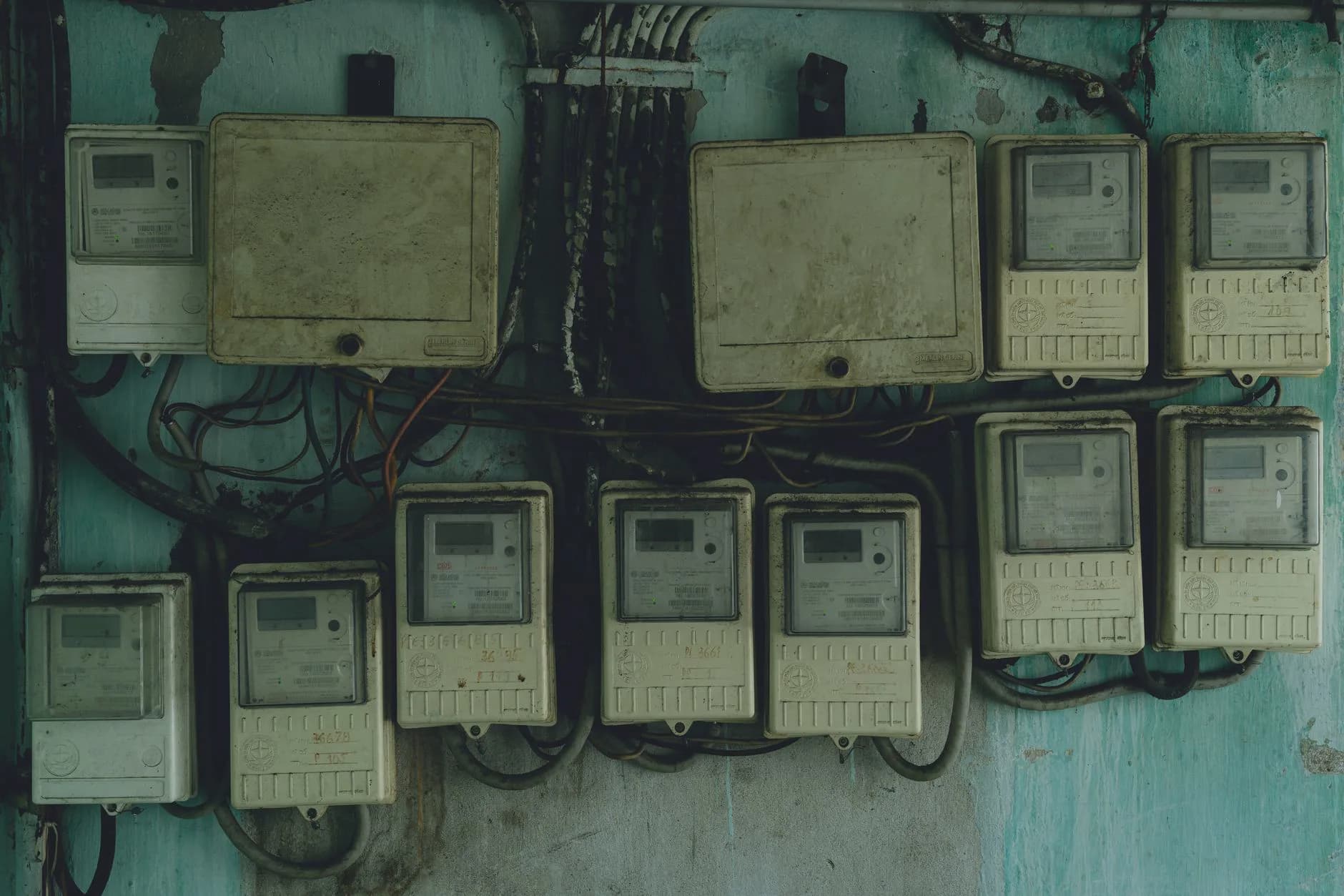 An old fuse box
